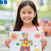 คุณแม่น้องนาเดีย (วัย 9 ขวบ)